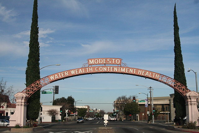 Down Town Modesto, California