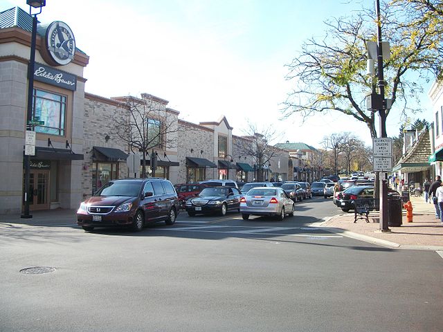 Down Town Naperville, Illinois