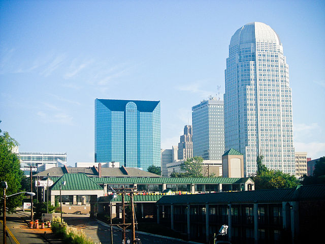 Down Town Winston Salem, North Carolina